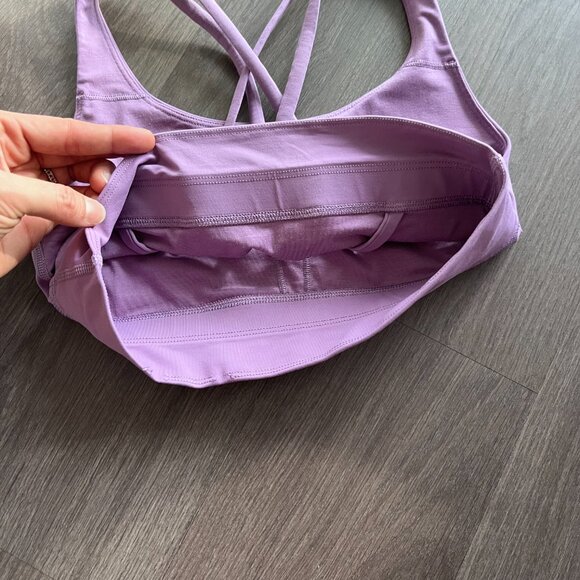 Lululemon Lilac Light Support Sports Bra - Picture 8 of 9